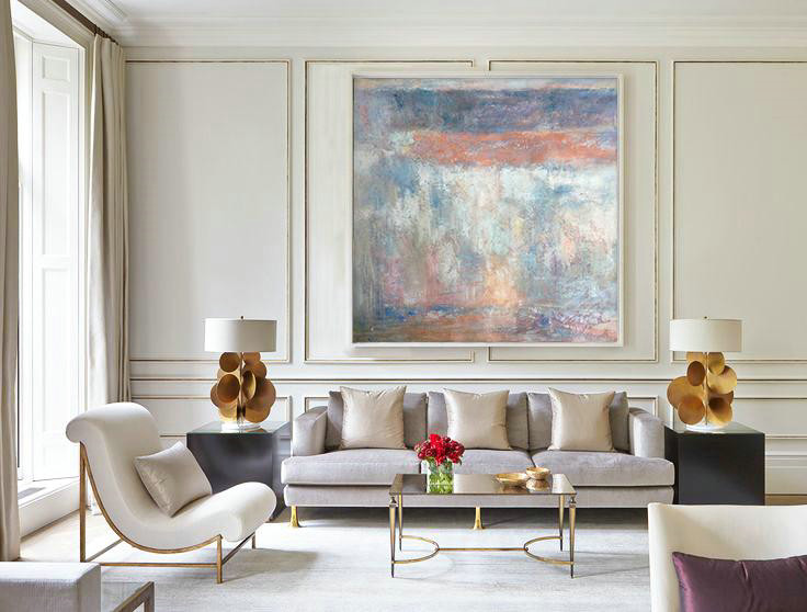 Hand Painted Extra Large Abstract Painting,Oversized Contemporary Art,Large Abstract Art Handmade Acrylic Painting,Orange,Grey,White,Blue.etc